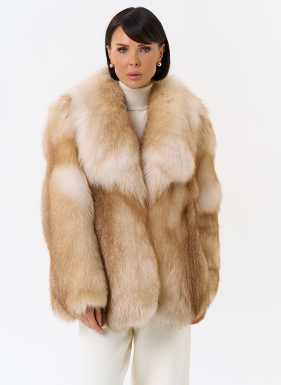 Куртка из лисы