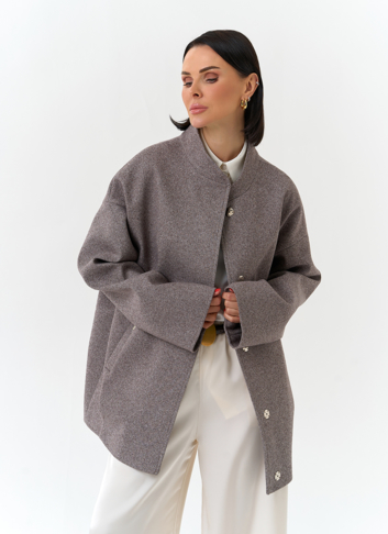 Женское укороченное пальто