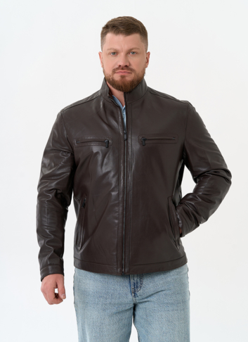 Мужская куртка из натуральной кожи