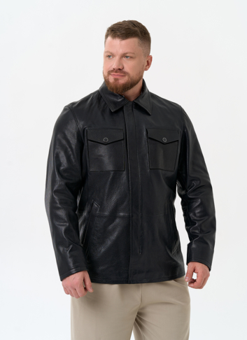 Мужская куртка из натуральной кожи