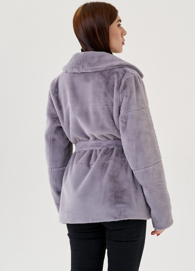 Куртка женская из искусственного меха  модель № 23539 универмаг малина