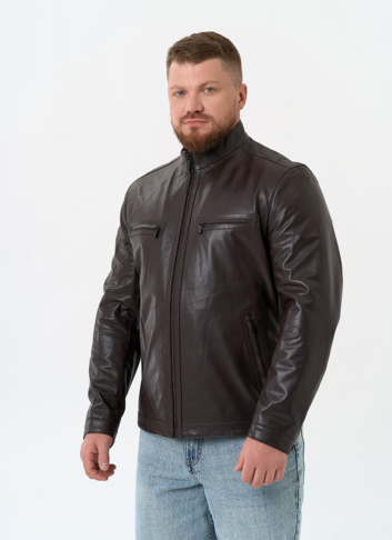 Мужская куртка из натуральной кожи
