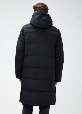 Мужской пуховик с капюшоном 