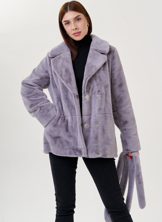 Куртка женская из искусственного меха 