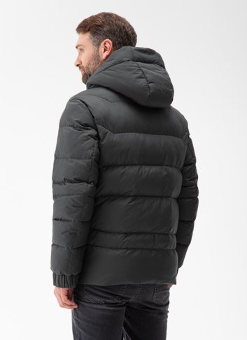 Мужской пуховик с капюшоном 