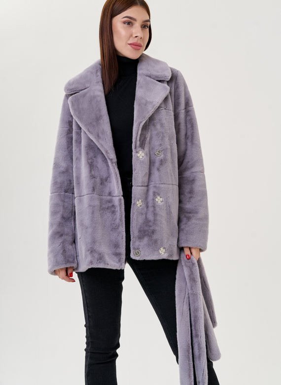 Куртка женская из искусственного меха 