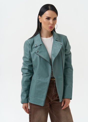 Женская куртка косуха из эко кожи