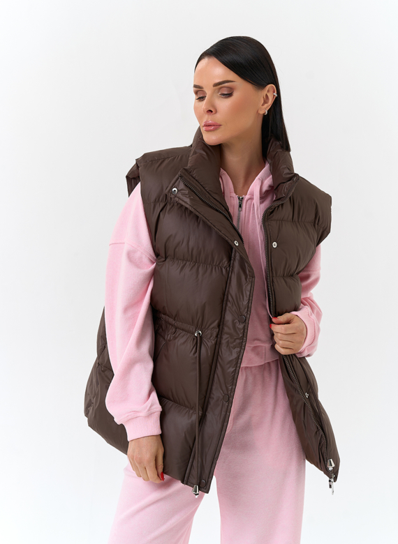 Женский утепленный жилет